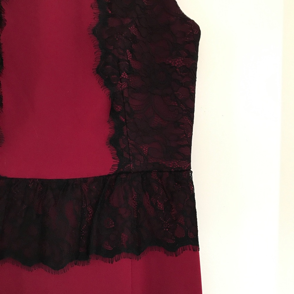 NEW!! 🎉 Jay Godfrey Lace Peplum Dress - Picture 4 of 7